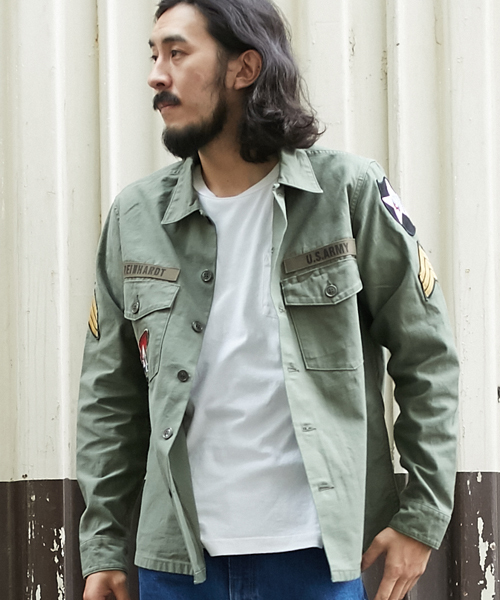 marka（マーカ）の「marka マーカ- UTILITY SHIRTS 刺繍ミリタリー