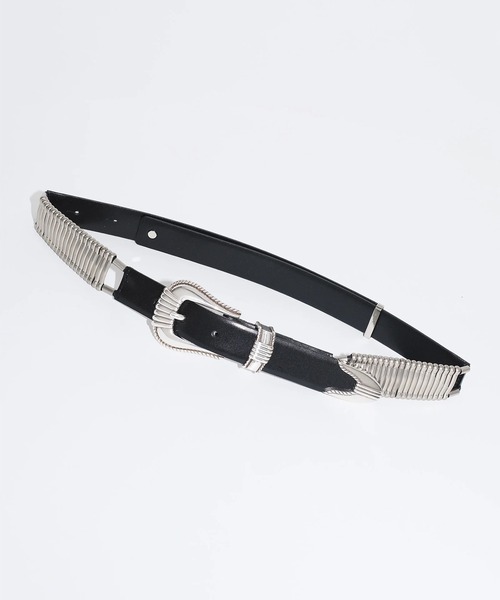 TOGA VIRILIS（トーガ ビリリース）の「別注Leather Metal Belt