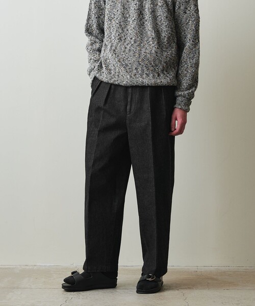 セール】＜Steven Alan＞ 13.5oz デニム インツープリーツ ドレス