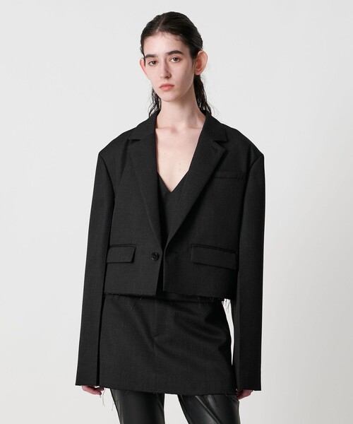 セール】＜AEWEN MATOPH＞ウールショートジャケット（テーラード