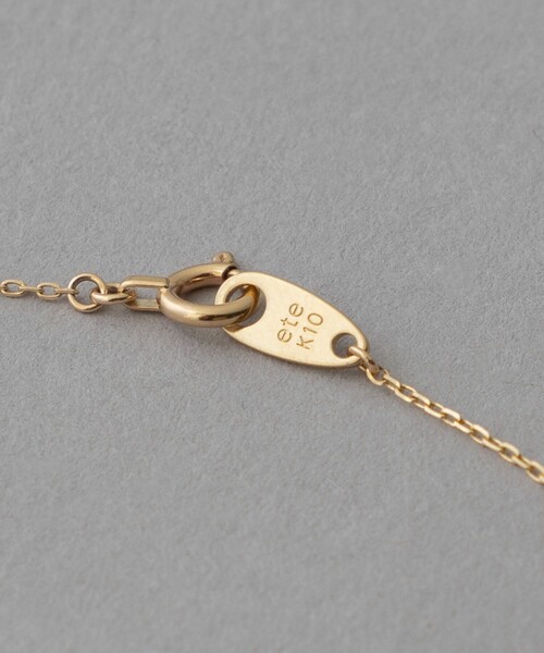 K10YG ブリリアント ブラウンダイヤモンド ネックレス（ネックレス