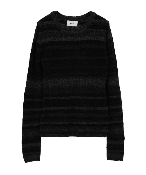 CLANE（クラネ）の「CLANE/クラネ/MOLE MIX BORDER KNIT TOPS（Tシャツ