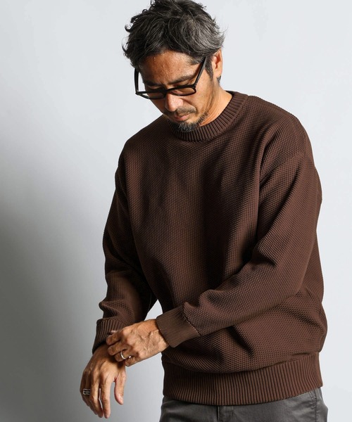 WASHABLE WAFFLE KNIT：自宅で洗える ウォッシャブル ワッフルニット