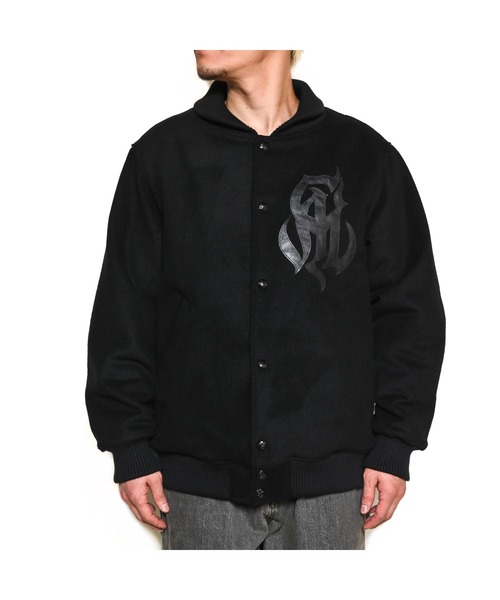 WOOL BEAVER AWARD TYPE JACKET ＜TYPE B＞（スタジャン）｜CALEE