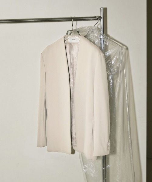 TODAYFUL（トゥデイフル）の「TODAYFUL Collarless Twill JK カラー