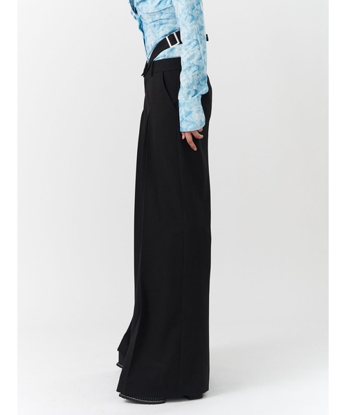 PAMEO POSE（パメオポーズ）の「V Belt Wide Trousers（その他パンツ