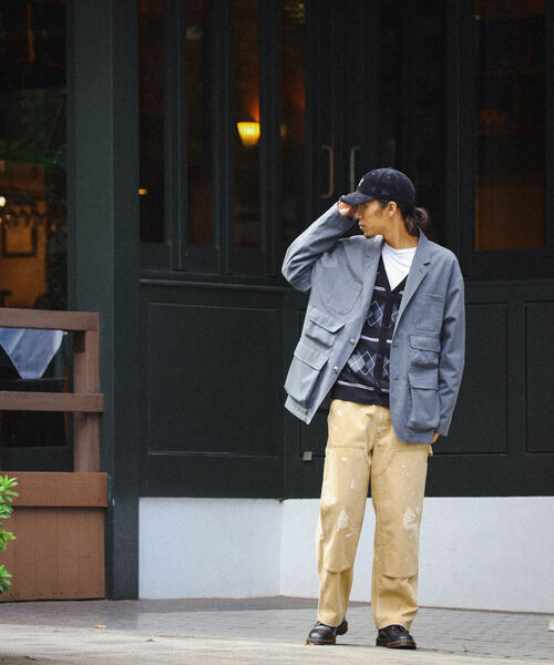 BEAMS（ビームス）の「BEAMS / 3ステップ ポケット ブレザージャケット