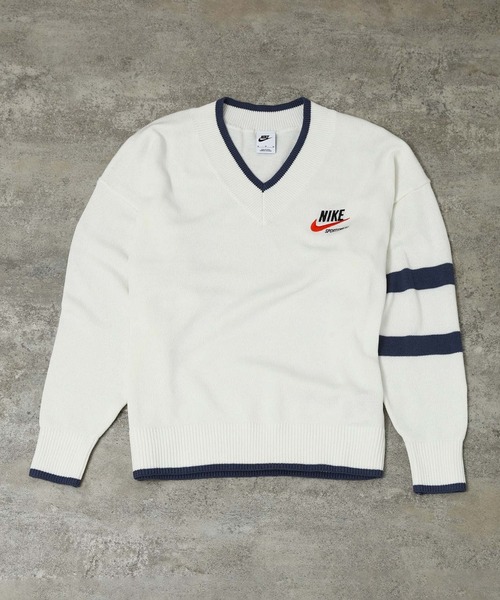 NIKE（ナイキ）の「NIKE NSW NIKE TREND SWEATER DX0009-133（ニット