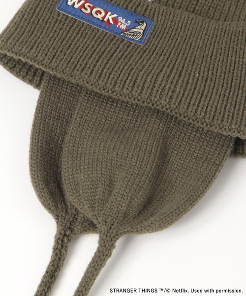 niko and ストレンジャーシングス コラボアソートニットワッチ カーキ