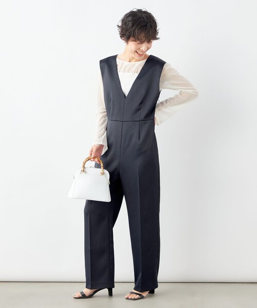 NOLLEY'S（ノーリーズ）の「ウォッシャブルサロペット（つなぎ