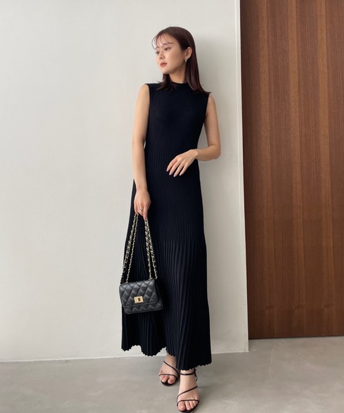 セミマーメイドニットワンピース（ワンピース）｜anuans（アニュアンス