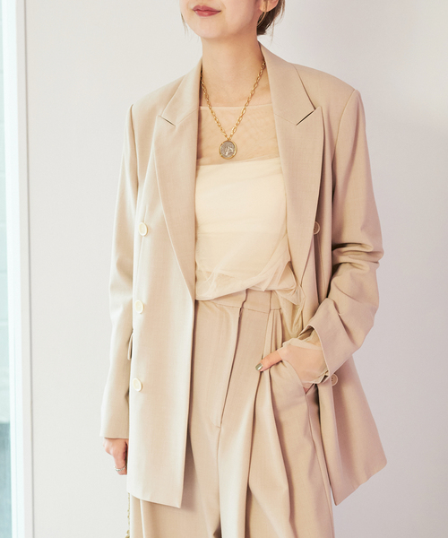 plage（プラージュ）の「【R'IAM】W LIKE ジャケット（テーラード