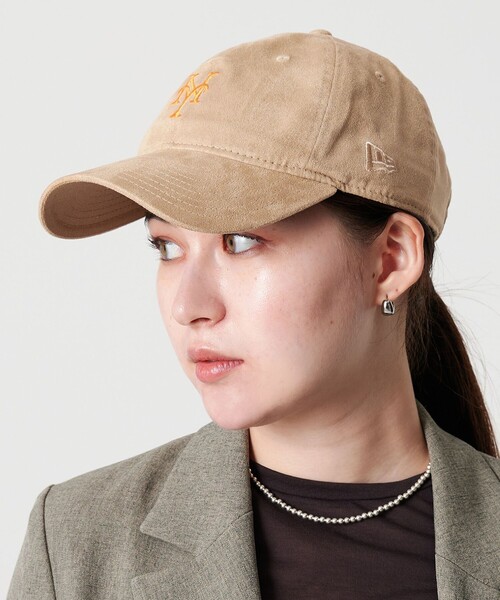 別注】＜NEW ERA＞スエードライク ロゴ キャップ（キャップ）｜NEW ERA