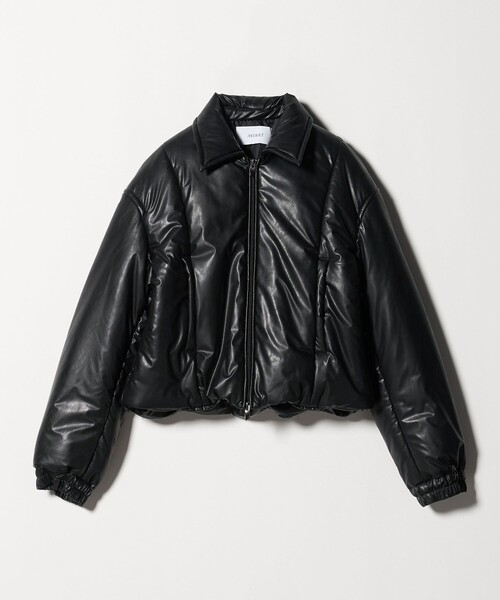 セール】＜ASTRAET＞レザーライク ジップ ショートブルゾン（その他