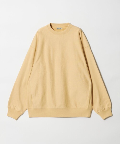 Steven Alan＞ ウラケ セットイン クルーネック スウェット