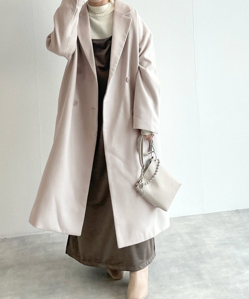 w closet（ダブルクローゼット）の「ロングチェスターコート
