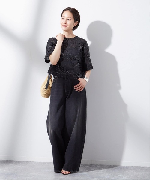 美品 24SS ジャーナルスタンダードレサージュ 金子綾 スパンコール