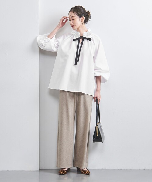 UNITED ARROWS（ユナイテッドアローズ）の「C ギャザーフリル リボン