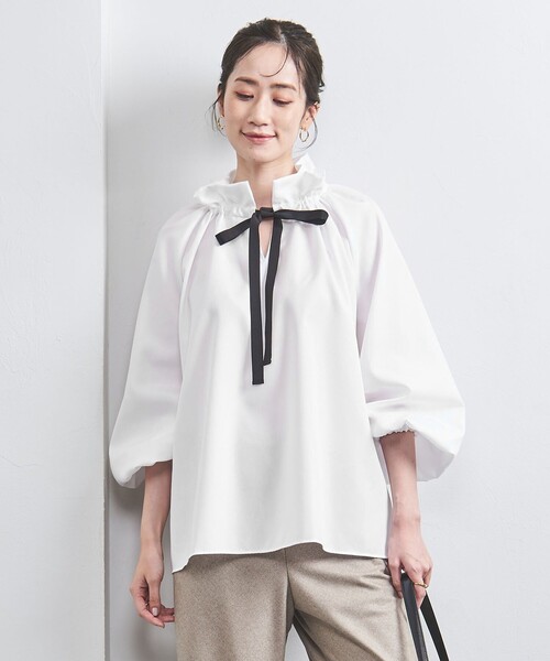 UNITED ARROWS（ユナイテッドアローズ）の「C ギャザーフリル リボン