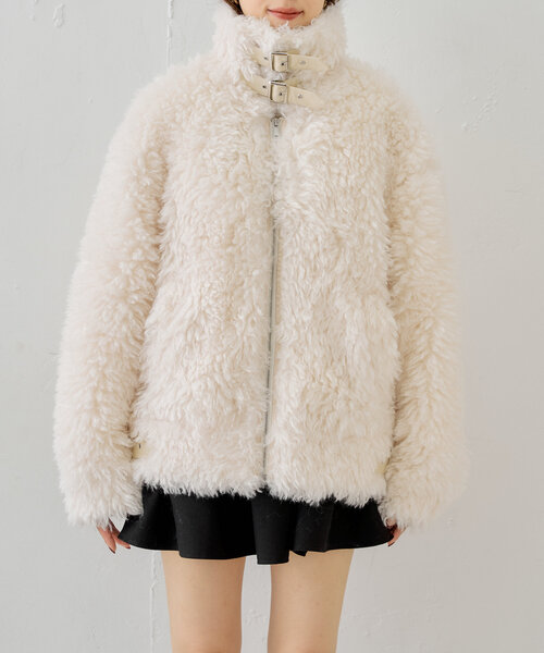 Chico（チコ）の「スタンドプードルジャケット（その他アウター）」 - WEAR