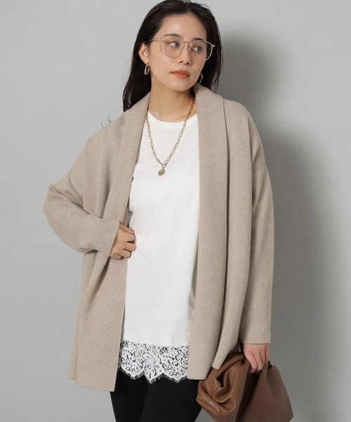 裾レースロンT（Tシャツ/カットソー）｜Arpege story（アルページュ