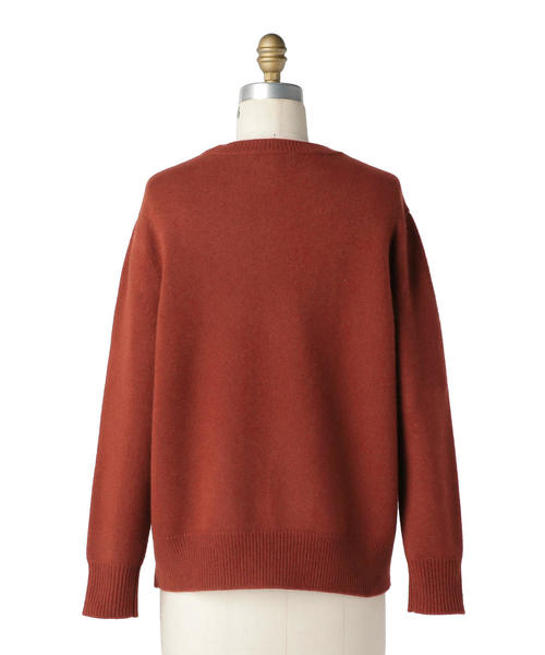 Drawer（ドゥロワー）の「Drawer 7Gカシミヤクルーネックプルオーバー