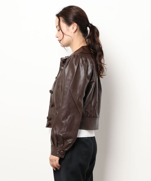 epine（エピヌ）の「leather lady jacket（ライダースジャケット