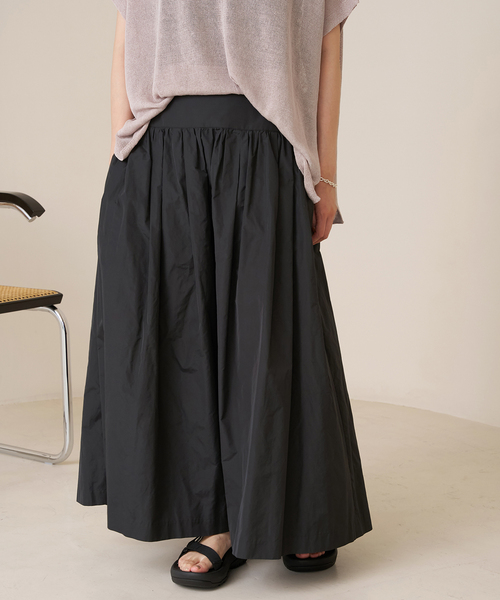 IENA（イエナ）の「タフタギャザースカート（スカート）」 - WEAR