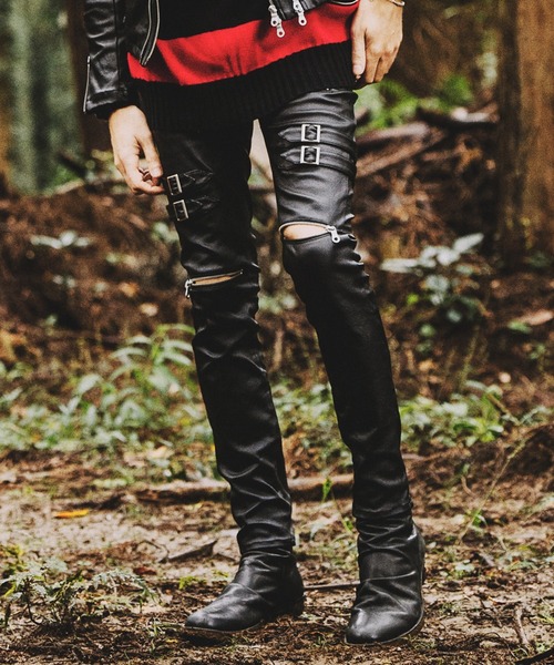 NO ID.（ノーアイディ）の「コーティングストレッチベルテッドスキニー