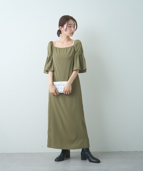 Kastane（カスタネ）の「【オケージョンドレス/結婚式】Bell sleeve