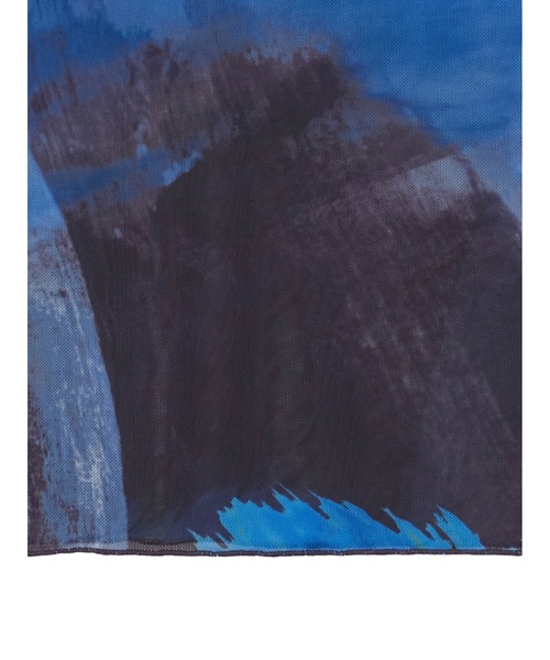 Ameri（アメリ）の「ELIZABETH STAINED GLASS SHEER TOP（Tシャツ