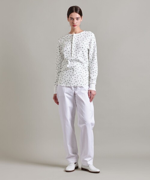 LOEFF（ロエフ）の「＜LOEFF＞ブルーベリー サーマル ヘンリーネック