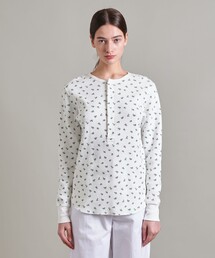 LOEFF（ロエフ）の「＜LOEFF＞ブルーベリー サーマル ヘンリーネック