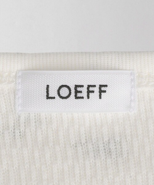 LOEFF（ロエフ）の「＜LOEFF＞ブルーベリー サーマル ヘンリーネック