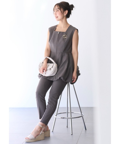 CELFORD（セルフォード）の「バルーンペプラムセットアップ（パンツ