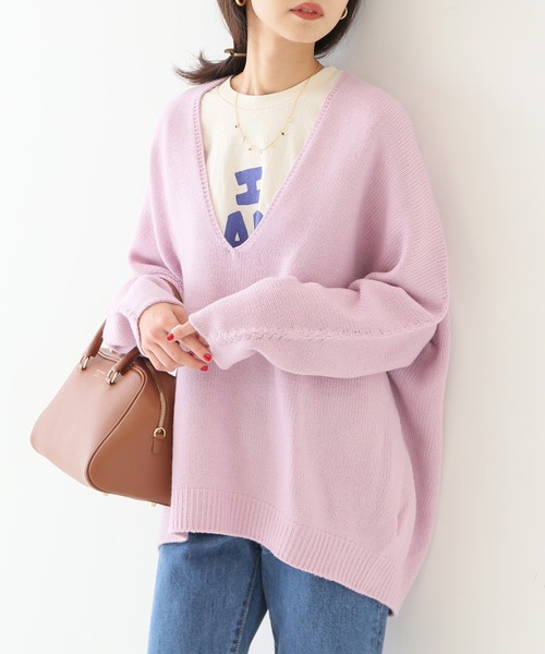 SLOBE IENA（スローブイエナ）の「ファインウールプルオーバー