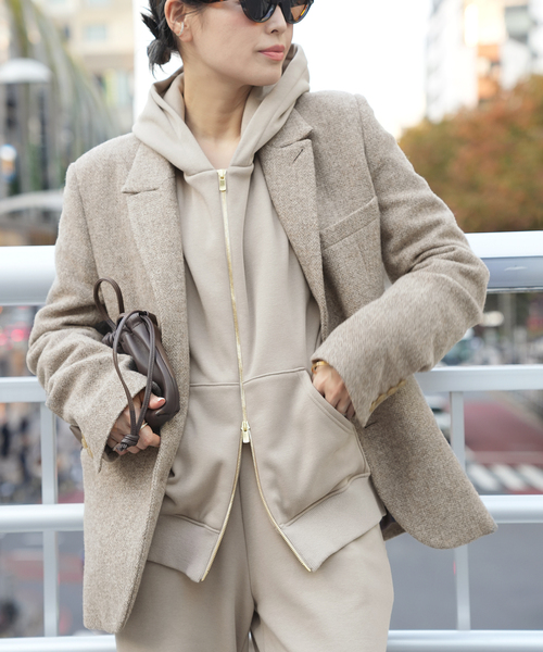 追加 Warm ジップ フーディー（スウェット）｜Deuxieme Classe