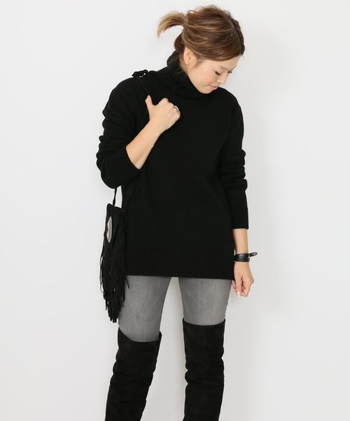 Deuxieme Classe（ドゥーズィエムクラス）の「JADE タートルネック