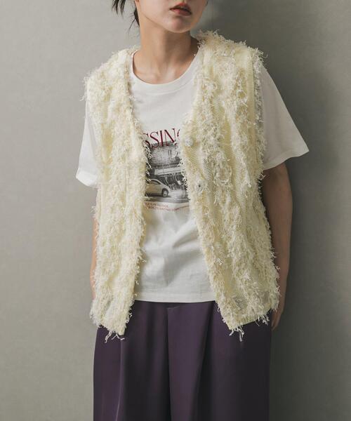 セール】コードチュールフリンジベスト（ベスト）｜SENSE OF PLACE by