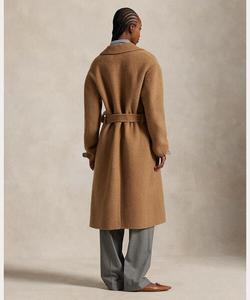 ダブルフェイスド ウール ラップ コート（チェスターコート）｜POLO