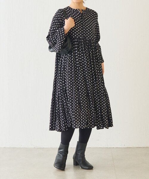 ビアズリー エスカルゴ コンビ チュニック ビアズリー エスカルゴ