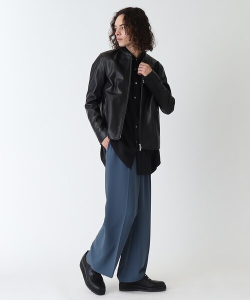 tk.TAKEO KIKUCHI（ティーケータケオキクチ）の「◇ラムレザーシングル