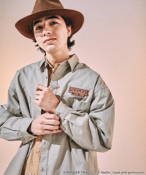 STRANGER THINGS】コラボグラフィックシャツ（シャツ/ブラウス）｜niko