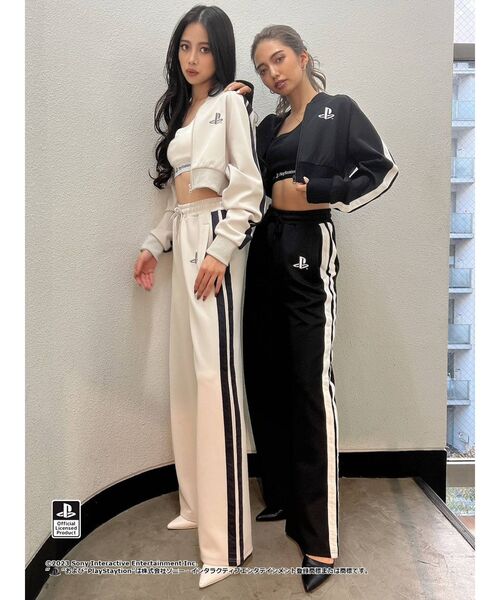 GYDA（ジェイダ）の「【セットアップ着用可】TWO LINE WIDE トラック