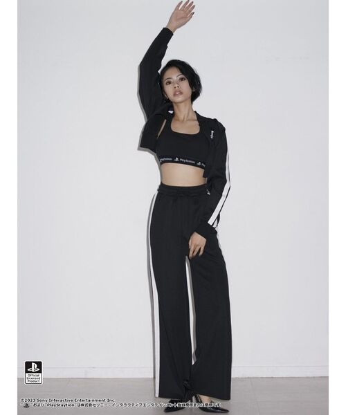 GYDA（ジェイダ）の「【セットアップ着用可】TWO LINE WIDE トラック