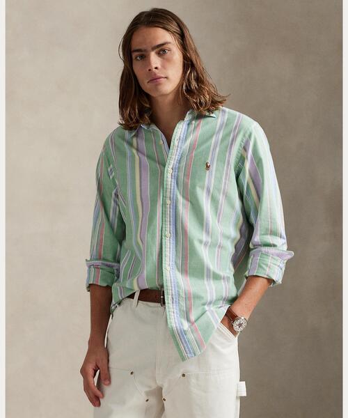 クラシック フィット ストライプド オックスフォード シャツ（シャツ