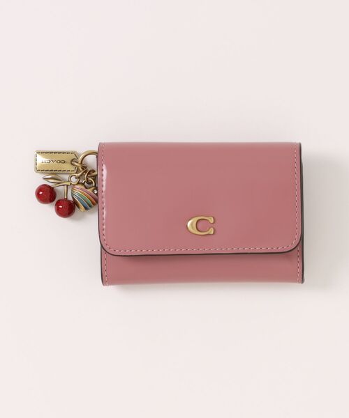 エッセンシャル フラップ カード ケース・チャーム（ミニ財布