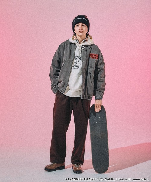 niko and（ニコアンド）の「【STRANGER THINGS】コラボデニム