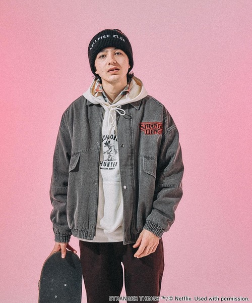niko and（ニコアンド）の「【STRANGER THINGS】コラボデニム