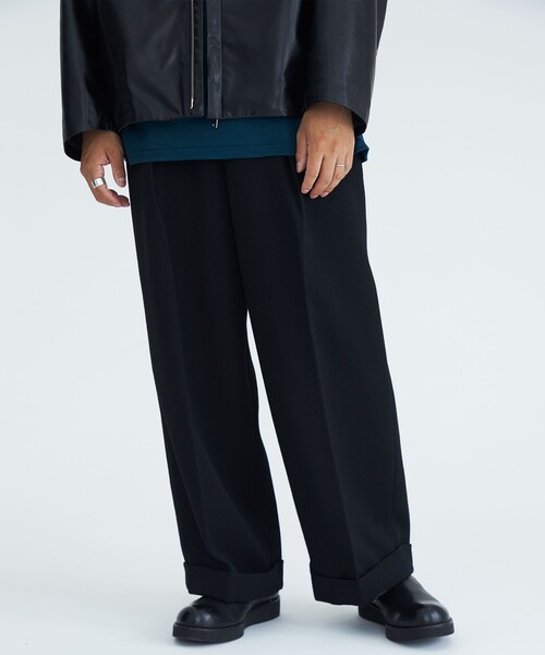 markaware（マーカウェア）の「PLEATED WIDE TROUSERS（スラックス